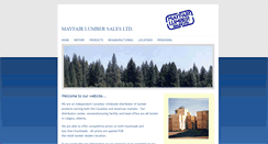 Desktop Screenshot of mayfairlumber.com
